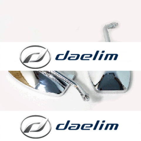 10Mm Genuine Side Rearview Mirrors Daelim Vl125