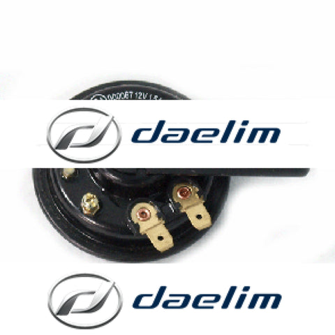 12 Volt Genuine Klaxon Horn Daelim Various Models