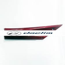 Genuine Floor Side Cover Left Red Wine Daelim SE50C Bonita 50
