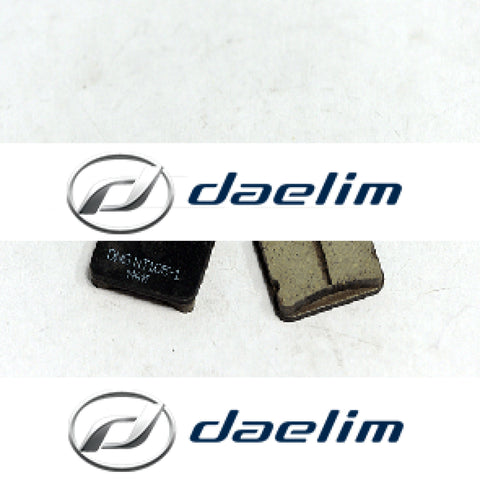Aftermarket Brake Pad Set Daelim Sl125 Vs125 Sq125 S2 125 S1