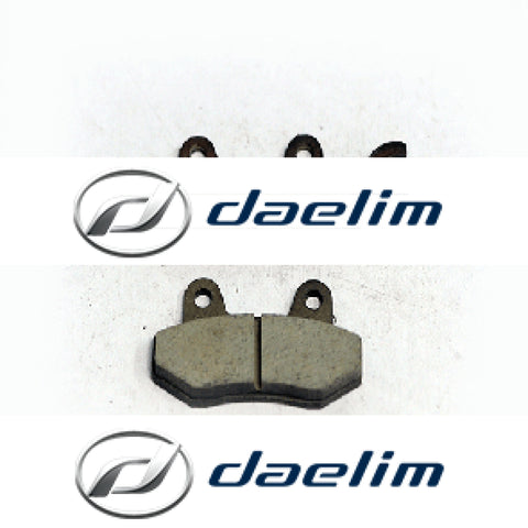 Aftermarket Rear Brake Pad Set Daelim S2 250 Vj125 Vl125 Vl250 Vjf125 Vjf250