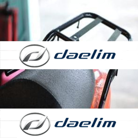 Aftermarket Rear Luggage Carrier Rack Black Daelim Sj50 A-Four