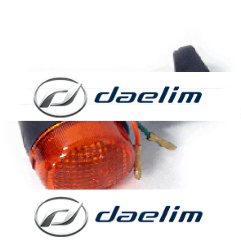 Aftermarket Turn Signal Amber Lens Daelim E-Five / S-Five (Fit All)