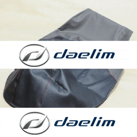 Black And Gray Seat Cover Replacement Daelim Sj50