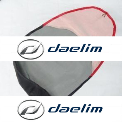 Black And Red Seat Cover Replacement Daelim Sj50