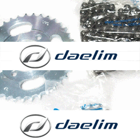 Genuine Chain And Sprockets Set Kit Daelim Citi Ace 110