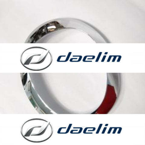 Genuine Chrome Speedometer Housing Ring Cover Trim Daelim Sc125