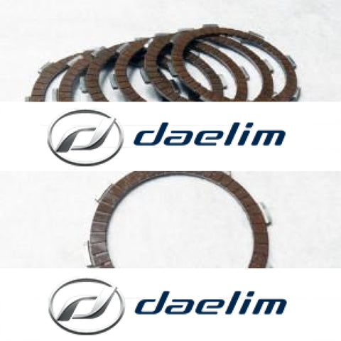Genuine Clutch Drive Plate Kit 7Pcs Daelim Vjf250 Vl250