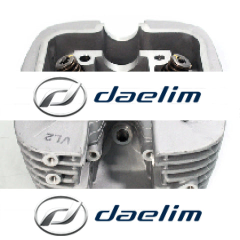 Genuine Engine Cylinder Head Assy Silver Carby Newer Models Daelim Vl125 Vj125