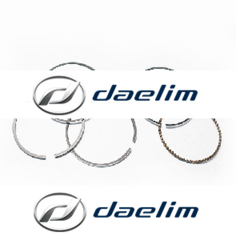 Genuine Engine Piston Rings Set Daelim Sl125 Sn125 S1 125 S2