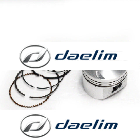 Genuine Engine Piston With Rings Set Daelim S1 125 S2 Sl125 Sn125 Sg125 Ns125