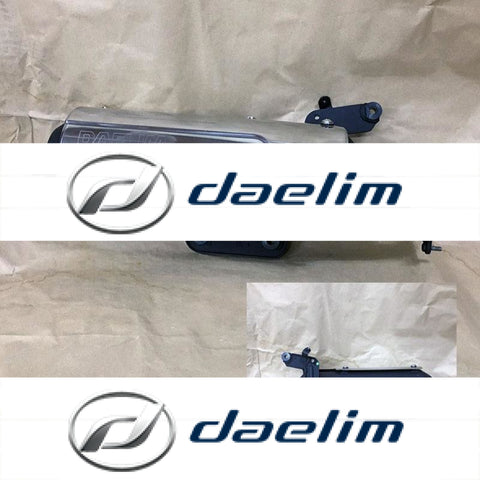 Genuine Exhaust Muffler Silencer Can Carby Daelim Sl125 Sq125 S2 125
