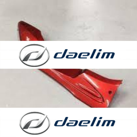 Genuine Floor Side Cover Left Red Daelim S2 125 250