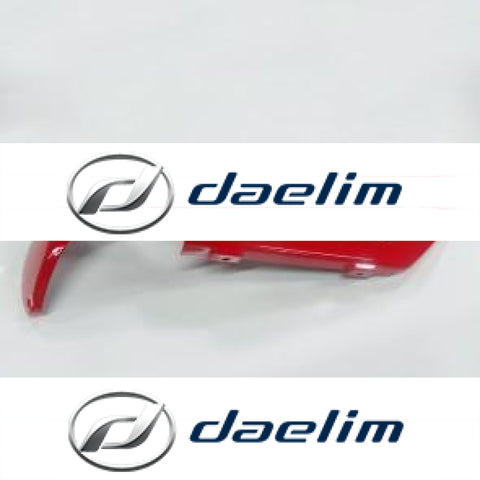 Genuine Floor Side Cover Right Red Daelim Sn125 B-Bone