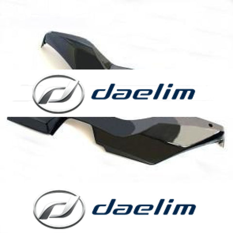 Genuine Floor Side Cover Set Black Daelim S2 125 250