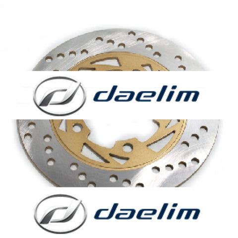 Genuine Front Brake Disc Rotor Daelim S1 125 Sn125 S2 250 (5 Holes)