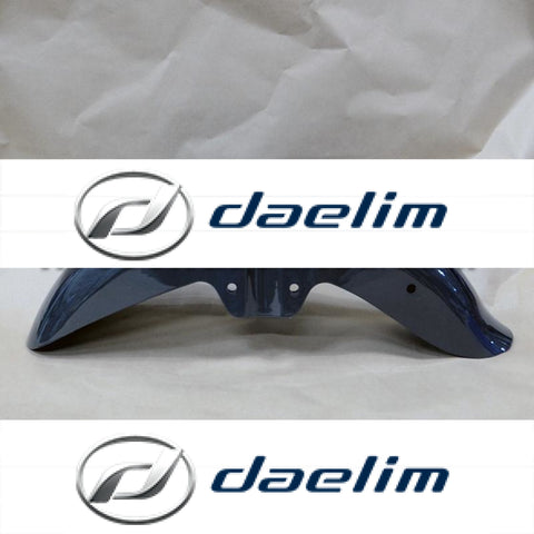 Genuine Front Fender Dark Gray Efi Daelim Vl125 Daystar 125