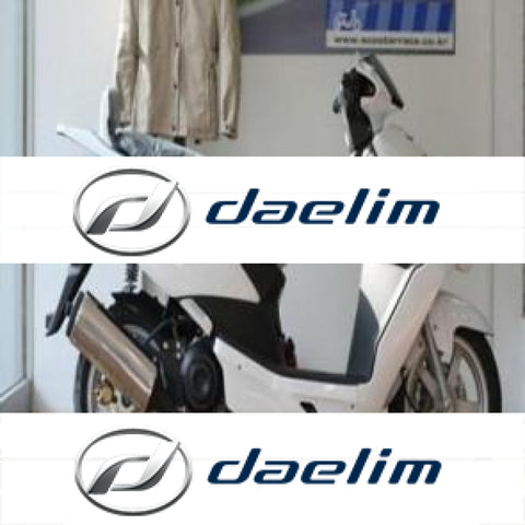 Genuine Front Fender White Daelim S1 125