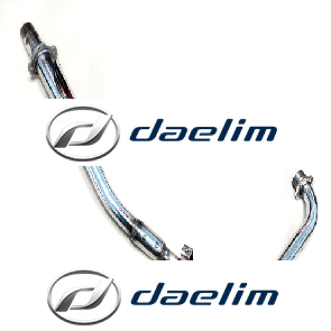 Genuine Front Header Muffler Exhaust Pipe Daelim Vjf250