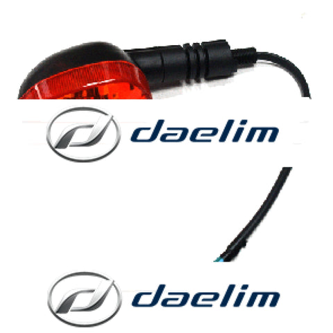 Genuine Front Right Turn Signal Amber Lens Daelim Vjf125