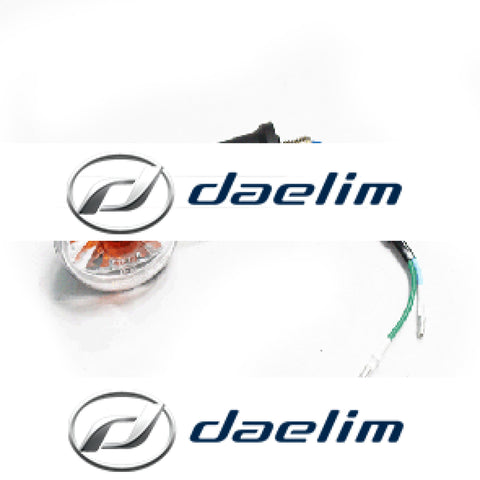 Genuine Front Right Turn Signal Clear Lens Daelim Citi Ace 110