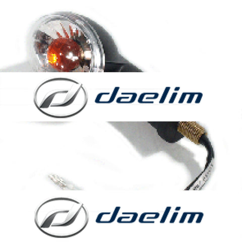 Genuine Front Right Turn Signal Clear Lens Daelim Sn125 B-Bone