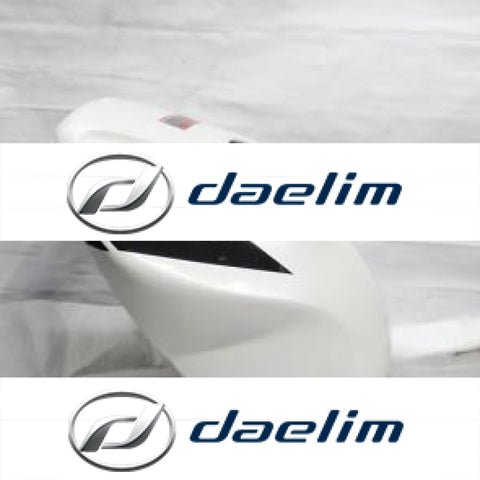 Genuine Fuel Gas Tank Cover White Daelim Vj125 Vjf125