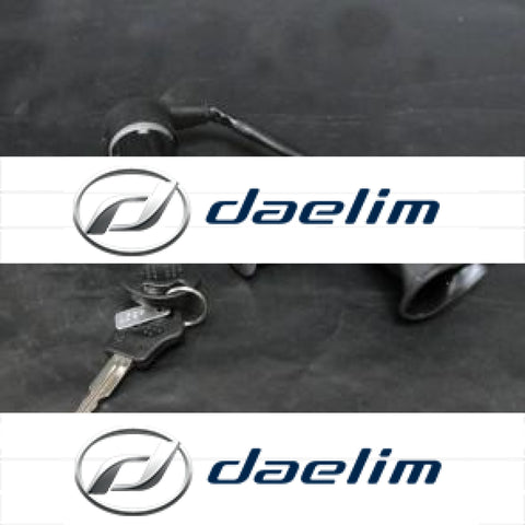 Genuine Ignition Key Switch Lock Set Daelim Se 50 Cordi