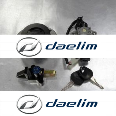 Genuine Ignition Key Switch Lock Set Daelim Vj 125 Roadwin