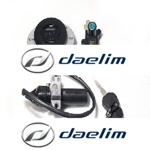 Genuine Ignition Key Switch Lock Set Daelim Vjf125 Vjf250