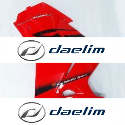 Genuine Lower Left Fairing Cowl Red Daelim Vjf125