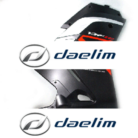 Genuine Lower Right Fairing Cowl Matt Black Daelim Vjf250