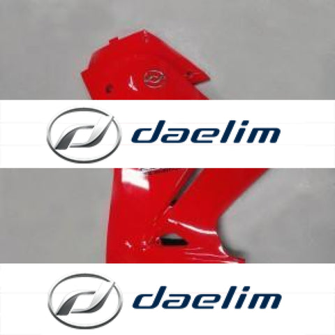 Genuine Lower Right Fairing Cowl Red Daelim Vjf 250