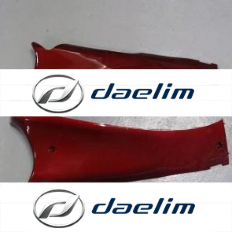 Genuine Lower Side Leg Shield Red Set Daelim Sg125 Ns125