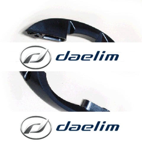 Genuine Passenger Pillion Grab Bar Set Black Daelim S2 125 250