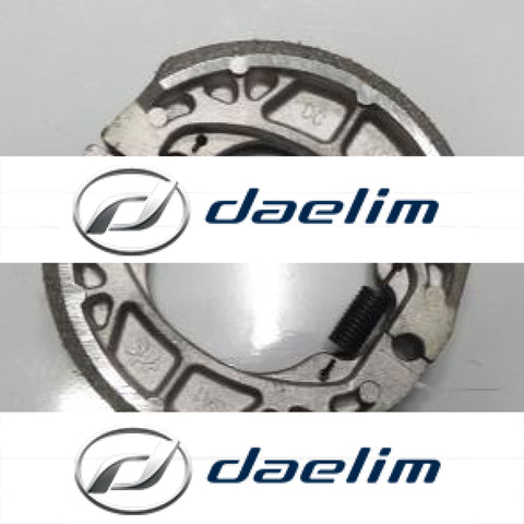 Genuine Rear Brake Drum Shoes Daelim A-Four Ca110 Sj50 Sg125 Sh100