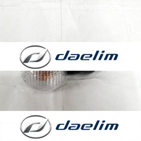 Genuine Rear Left Turn Signal Clear Lens Daelim Sc125 Sc125N Sc125C