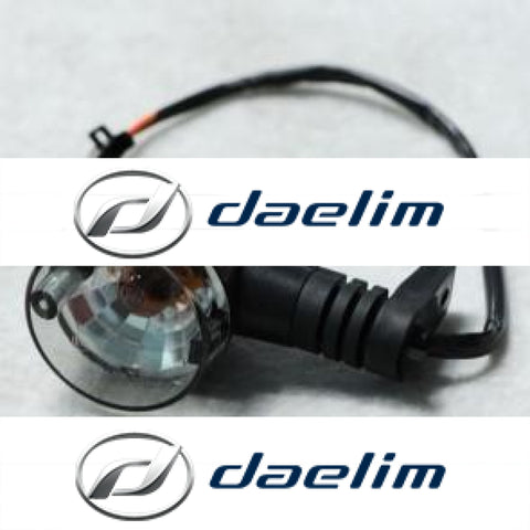 Genuine Rear Left Turn Signal Clear Lens Daelim Sl125