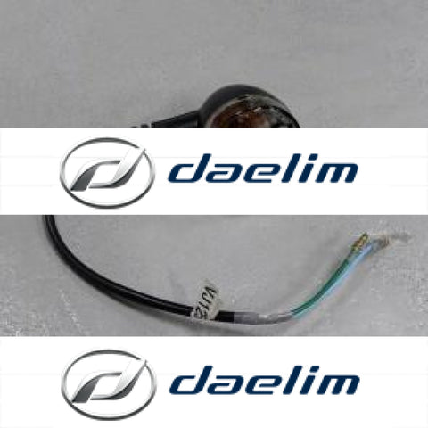 Genuine Rear Right Turn Signal Clear Lens Daelim Vj 125