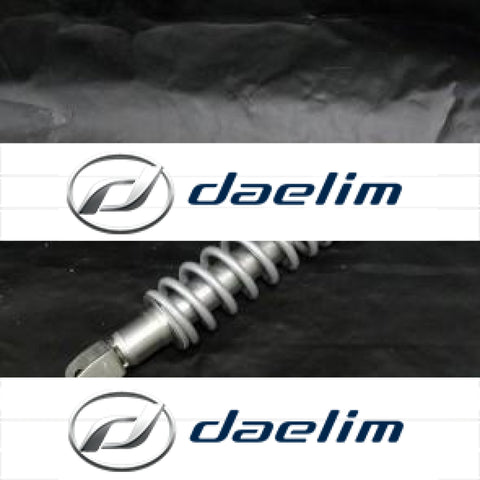 Genuine Rear Shock Absorber Silver Daelim Sl125 Sg125