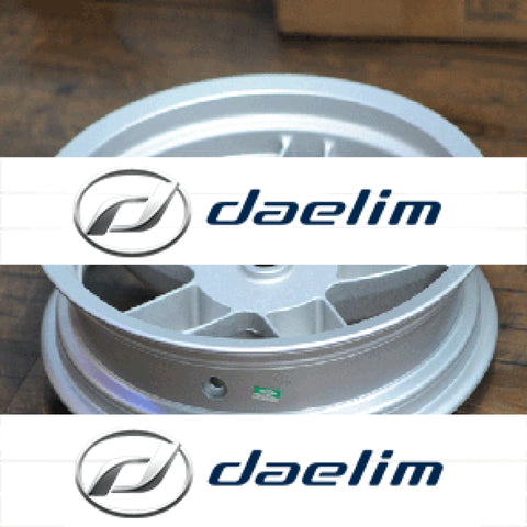 Genuine Rear Wheel Rim Silver Daelim S2 250 Sq