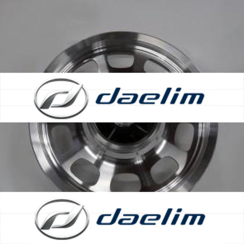 Genuine Rear Wheel Rim Silver Daelim Vl 125 Daystar