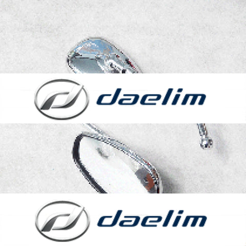Genuine Side Rearview Daelim Mirrors Sq125 Sq250 (S2 125 S2 250)