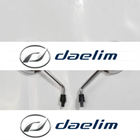 Genuine Side Rearview Mirrors Daelim Yc 125 Aroma