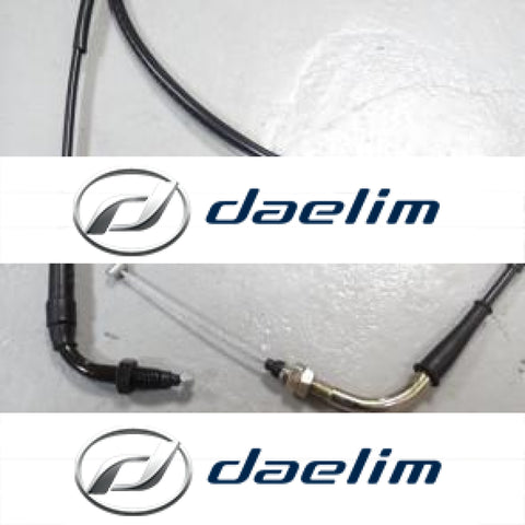 Genuine Throttle Cable Carby Model Daelim Sq250 S2 250
