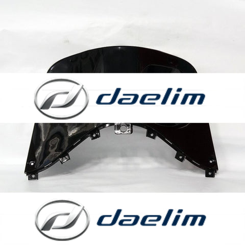 Genuine Upper Inner Leg Shield Black Daelim Sc125 Sc125C Sc125N