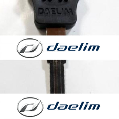 New Blank Key Uncut Blade Daelim Sg125 Sl125 Sj50 Ns125 S1 125